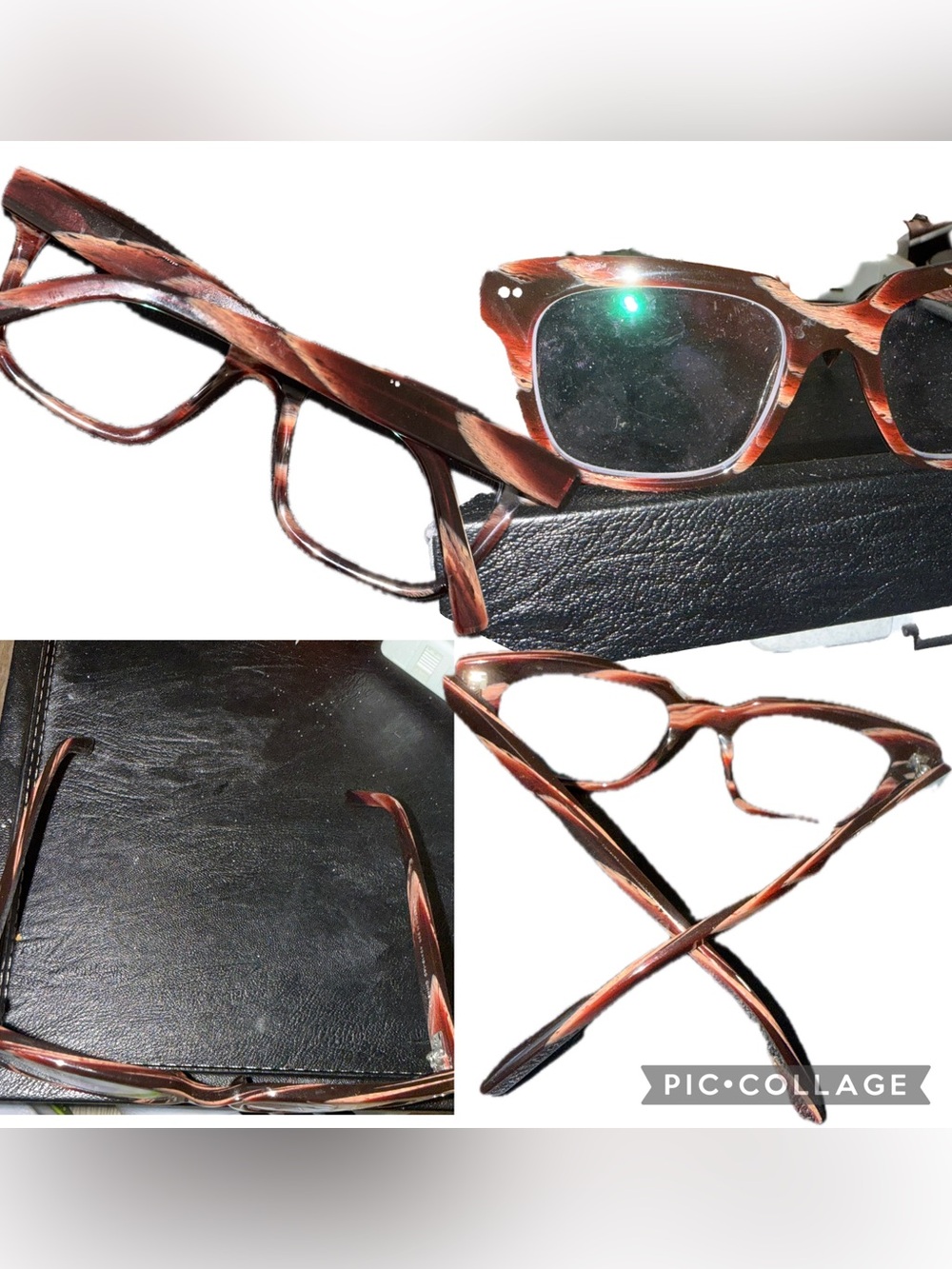 Warby Parker Winston Glasses with case